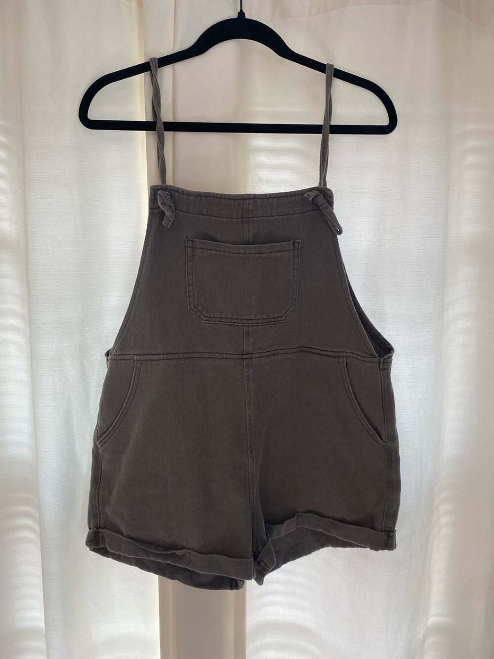 Cider Black Short Overalls - Size L